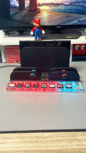 Charging Base For Nintendo Switch 2 Joycon (2026) Storage Tower For Game Card Mini USB Powered Dock