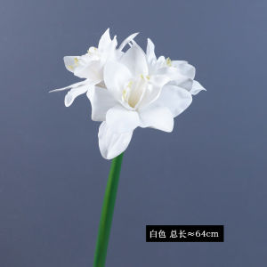 Đất Sét Giả Hoa Tulip Đỏ Phim Cảm Giác Hoa Anh Đào Trang Trí Nhà Bếp Bàn Ăn Phòng Khách Hoa Nhựa Trang Trí Nhà Cửa