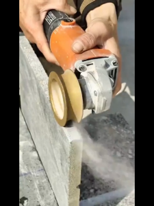 Edging Profile Grinding Disc Tile Edge Grinding Wheel 20mm Dry Vacuum Brazed Diamond Grinding Wheel