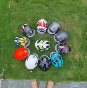 Mũ bảo hiểm 3/4 KYT TIGER JET TEM 02 xanh lá/đen