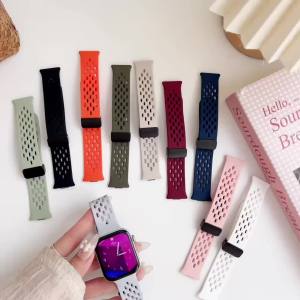 Tali olahraga untuk  Huawei Watch Fit 3/Fit 4 gelang pengganti silikon bersirkulasi pria wanita untuk Huawei Smartwatch Fit 3 Strap