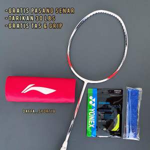 RAKET BADMINTON LINING WINDSTORM 72 75 76 78 78+ SIAP PAKAI FREE TAS DAN GRIP
