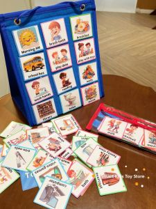 Children Use Visual Schedule Planner