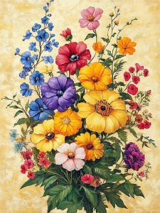 HUACAN 5D Diamond Mosaic Daisy Flower Art 5D Diamond Painting Sunflower Floral Full Drill Cross Stitch Home Decor Rhinestones