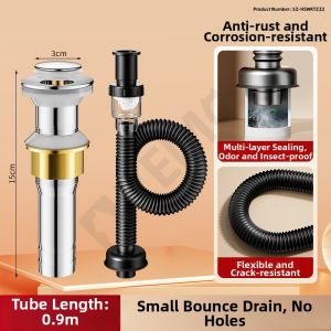 YEMO | Odor Proof Basin Drain Pipe