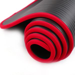 [15MM] Lockdown Yoga Mat And Bag+Rope Silent Soft And Comfortable Yoga Fitness Exercise Mat