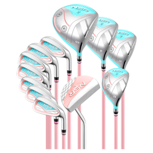 PGM GOLF | Professional Womens Golf Club Set Titanium Driver Clubs Bag Included