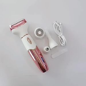 Máy Cạo Lông Điện 4 Trong 1 Cho Nữ Sạc Được Loại Bỏ Lông Toàn Thân Dành Cho Vùng Nách & Bikini Quà Tặng Cho Phụ Nữ 2 Tốc Độ Và Đầu Cạo Bằng Kim Loại
