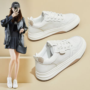 Womens Spring 2025 New Fashionable Breathable Sports Shoes Soft Bottom Casual Single Shoes round Toe mid Heel Korean Style