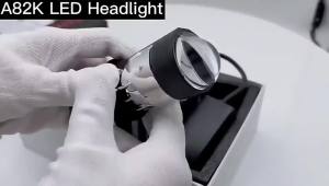 Local Stock METCAR H4 Dual Lens LED Headlight Bulbs 200W 24000LM 6000K White Super Bright Plug & Play IP67 Waterproof for Car Motorcycle Truck