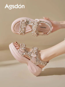 Agsdon | Comfortable Soft Thick Sole Slip-On Sandals Women