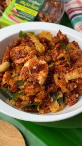 น้ำพริกกุ้งเสียบสมุนไพร 2  กล่อง-เอกชัยสาลี่สุพรรณ