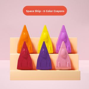 MPRINCE | Child-friendly Water-soluble Non-staining Oil-based Safe Non-sticky Art Crayons Set