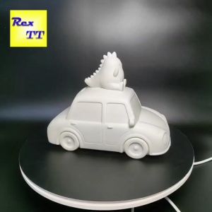 Rex TT 【ซื้อ 10 แถม 1】Car white model DIY creative coloring piggy bank kids painting toy ornament gift ของเล่นสําหรับเด็ก