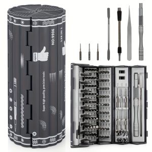 Bộ Tua Vít Chính Xác 128 Trong 1 Trục Từ Tính Linh Hoạt Dụng Cụ Sửa Chữa Chuyên Nghiệp Cho PC iPhone Đồng Hồ Máy Ảnh Kính Thép Chrome-Vanadium