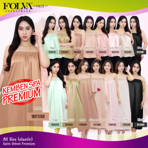 FOLVA Kemben SPA Gaun kemben salon pijat sauna rok satin