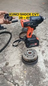 Mata Kepala Sok Sock Kunci Mur Kopling CVT 39 x 41 mm - Double Socket 39x41mm