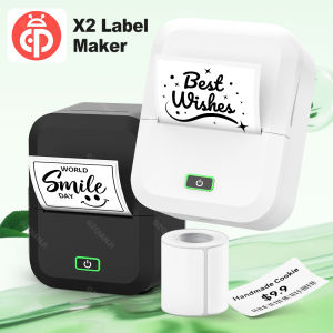 Marklife X2 Mini Thermal Printer Wireless Bluetooth Portable Adhesive Sticker Label Printing Similar as B21 B1 Labeling Machine
