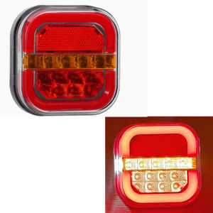 12/24V fog light Dynamic Brake Flowing Stop Turn Tail Lights Guiding /ReflectorTraffic Truck Pickup Light LED Tail Lights