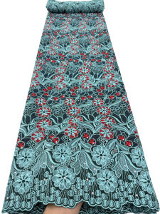 Nigerian Cotton Voile Lace High Quality African Swiss Voile Lace Fabric Luxury For Women Wedding Party Evening Dress Sewing