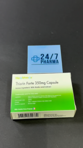Healthmax Thisrin Forte 350mg Capsule Milk Thistle silymarin Liver Tonic Hati Thirsin