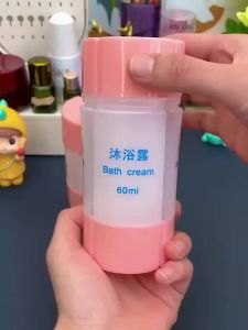 Four-in-One Three-in-One Multifunctional Bottle Portable Shampoo Shower Gel Toiletries Travel Bottle Filling Set