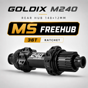 GOLDIX | GOLDIX 240 MTB Boost Hub 36T New Ratchet 28H Straight Pull Centerlock 110x15 148x12 HG XD MS DT Compatible 10-12 Speed