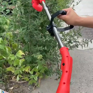 เครื่องตัดหญ้าไฟฟ้าไร้สาย แบตลิเธียม 3 ก้อน 89800mh เครื่องตัดหญ้าแบตเตอรี่ เบาพับเก็บได้ ง่ายต่อการใช้ ตัดหญ้าไร้สาย พกพา เครื่องตัดหญ้าขนาดเล็ก กำจัดวัชพืชกิ่งก้านมีประสิทธิภาพ เปลื่ยนสะอาดอีก Lawn Mower