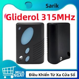 Điều Khiển Từ Xa Cửa Gara Tương Thích Với Gliderol TM-305C GRD2000 GTS2000 315 MHz Mã Cuộn 3 Nút Phụ Kiện