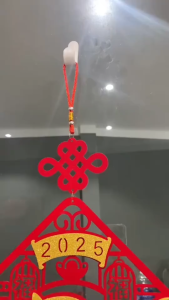Khánh Quạt Nhung Đỏ Phúc Lộc Thọ liễn treo nhà cửa dịp Tết Nguyên Đán mang lại nhiều may mắn