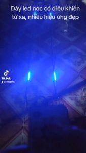 ( Điện 12v hoặc 24v ) Dây led Nóc xe tải thế hệ mới có điều khiển từ xa Remote nhiều hiệu ứng đẹp có chế độ 1 màu chạy điện 12v hoặc 24v