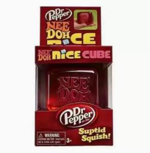 Schylling | Needoh Nice Cube Sensory Fidget Squish Toy Portable Stress Reliever Anxiety Focus For ADHD Autism Office Squeeze Gift