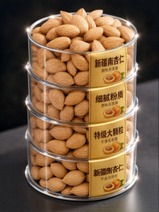 Natural No Additive Sweet Almonds Large Grains