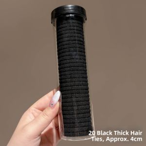 NING ZHOU | Elastic And Durable Black Hair Ties