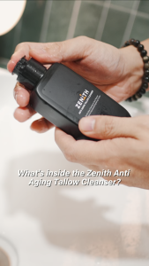 Zenith Anti-Aging Tallow Cleanser - Deep Cleanse & Brighten - Face Wash Made For Filipino Men