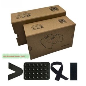 Tự Làm Bìa Cứng Google 3d Vr Tai Nghe Điện Thoại Di Động Trò Chơi Ảo Google Vr Hộp Giấy Hộp Kính Thời Trang Phụ Kiện Trang Sức