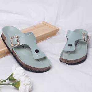 BELLEZA Dunkenstock AUDY Sandal Wanita Jepit Tinggi 2cm Tidak Licin Sendal Japit Beleza Wedges Slop Birken Dunkenstok Rumah Bellezza Kekinian Premium Terbaru Shoes Mall Official Store