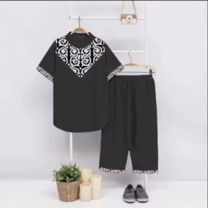 Fashion Anak Muslim Setelan Baju Kokoh Madinah Terbaru Anak Laki-Laki Usia 1-10 Tahun By Wd store.