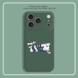 Anime Ghost Slayer Liquid Silicone Phone Case with Lanyard 8 Colors Universal for Apple 15 16 17 pro Redmi K70 OnePlus Vivo Xiaomi 13 IQOO1