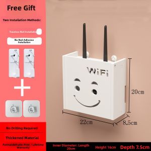 JIFANPAUL | Wireless WiFi TV Box Router Wall Mount Storage Shelf