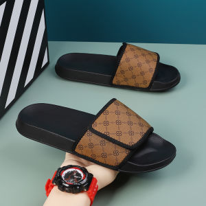 Large Size Mens Slippers Summer New Style Outdoor Wearable Anti-Slip Breathable Comfortable Korean Version Flat Sandals