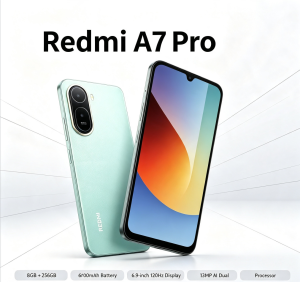 Redmi | 2026 New official Redmi A7Pro 8 GB RAM 256 GB ROM 6.9 FHD+ Helio G85 Gaming Smartphone Dual 5G VoLTE 5000mAh