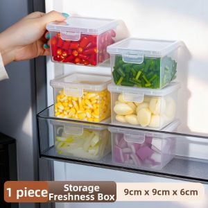 Freezer Storage Box Microwave Sealed Fresh Preservation