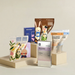 Food Grade Light-Blocking Aluminum Foil Portable One-Time Use Baby Formula Storage Bag