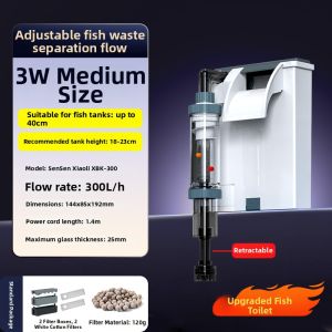 sunsun | Wall-mounted Waterfall Filter Aquarium Filtration Recirculation Oxygenating System
