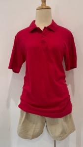 Áo polo đỏ Faded Glory – 100% Cotton size XL/XG