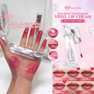 [NEW LAUNCH] BNB Barenbliss Aura Mood Transferproof Vinyl Lip Cream 2.5 ml Tahan Lama 36 Jam Deep Moisture Lock Ringan