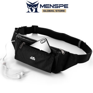 MENSPE Men Women Waist Bag Chest Bag Fashion Fitness Bag Ultra Light Crossbody Bag Sports Bag Breathable Waterproof Large Capacity Street Bag Casual Bag Travel Bag Phone Pouch