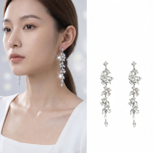 PINK EMPRESS | Face-Slimming No-Piercing Clip-on Earrings