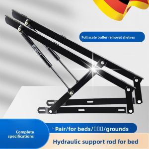 MONLEYTA | German Hydraulic Bed Frame Support Rods Tatami Bed Board Structure Buffer Lifter Double Size Oil Pressure Air Support Rods